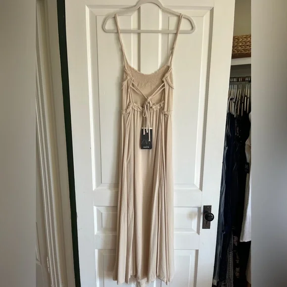 Zara Cream Maxi Dress - Picture 8 of 10